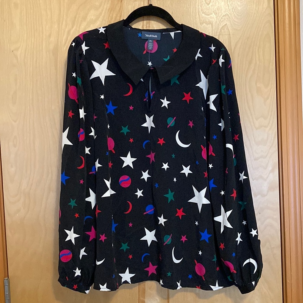 ModCloth How Far to a Wandering Star Top (NWT) XL